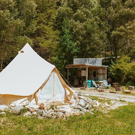 מלון טקאקה Golden Bay Glamping מראה חיצוני תמונה