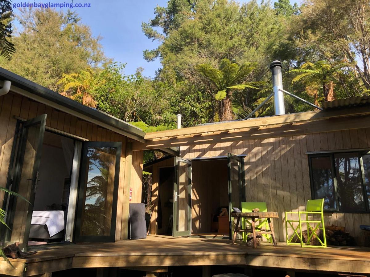 מלון טקאקה Golden Bay Glamping מראה חיצוני תמונה