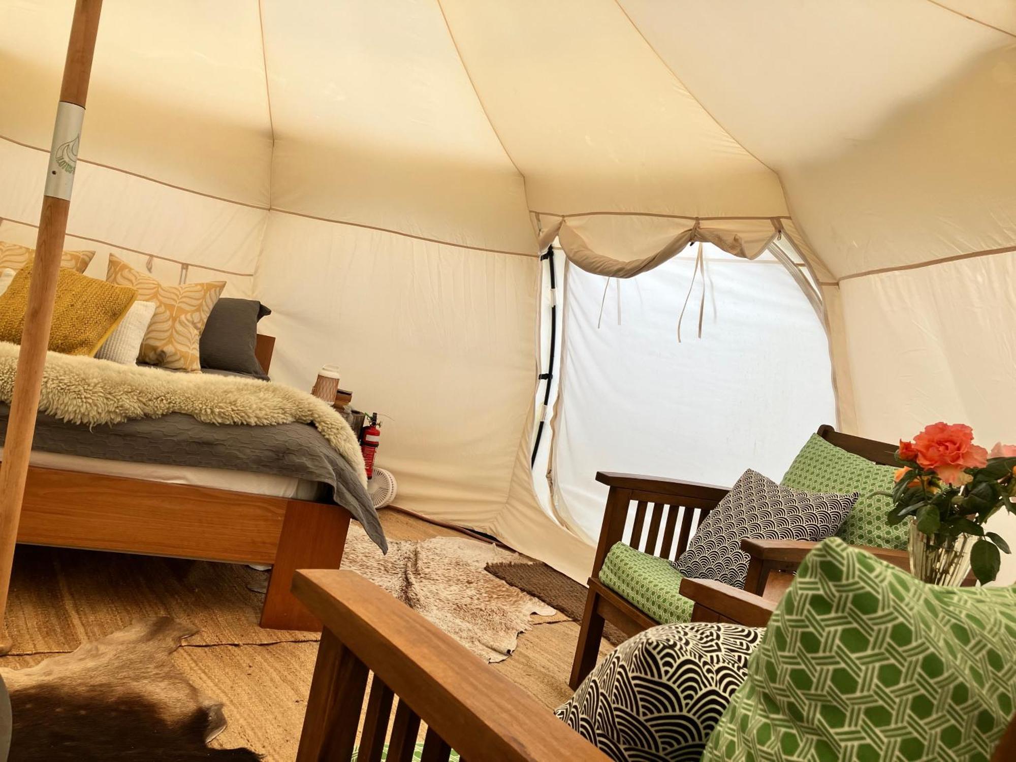 מלון טקאקה Golden Bay Glamping מראה חיצוני תמונה