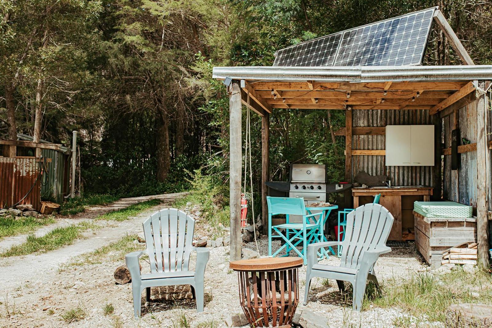 מלון טקאקה Golden Bay Glamping מראה חיצוני תמונה